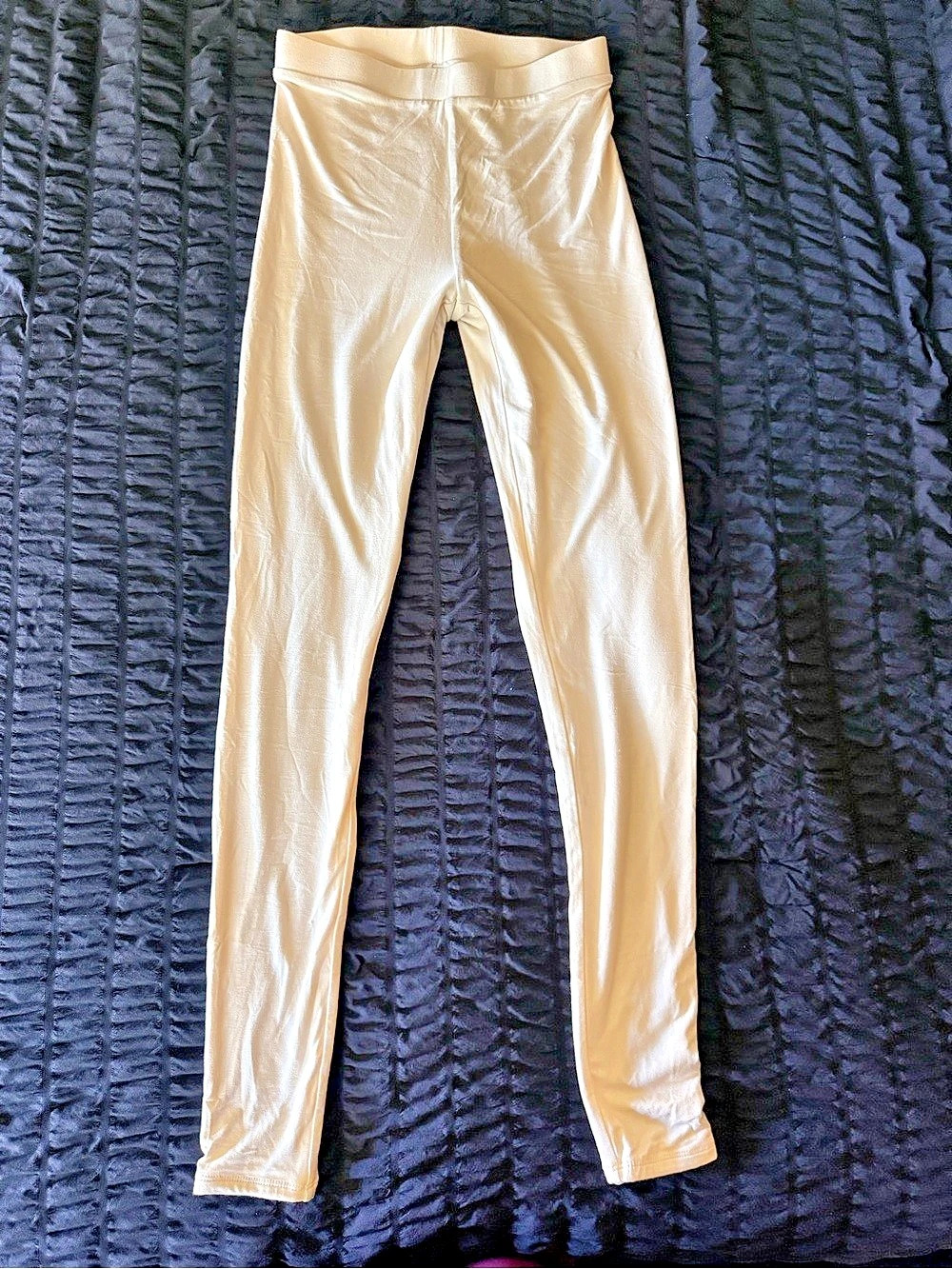 naked wardrobe NW High Waist Leggings Cream Size S